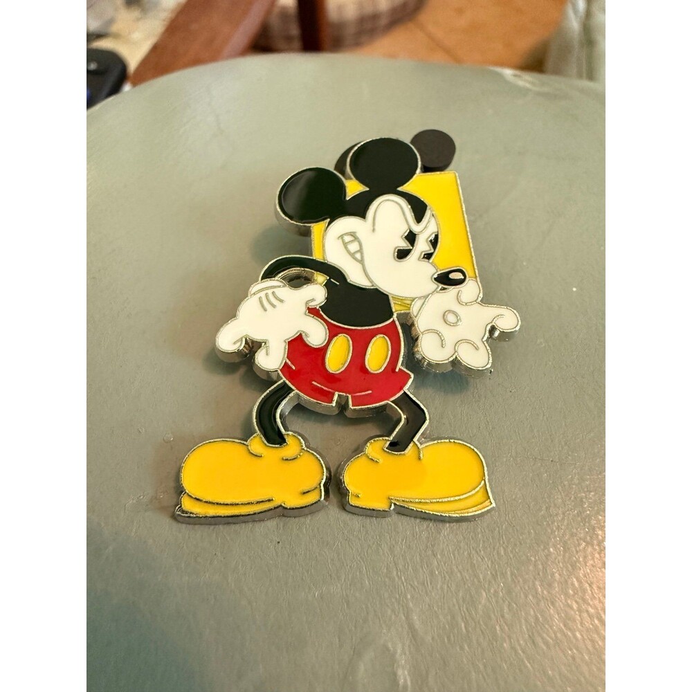 Disney 2010 Oh! Mickey-Angry Mickey Pin from "Oh Mickey!" Booster Collection